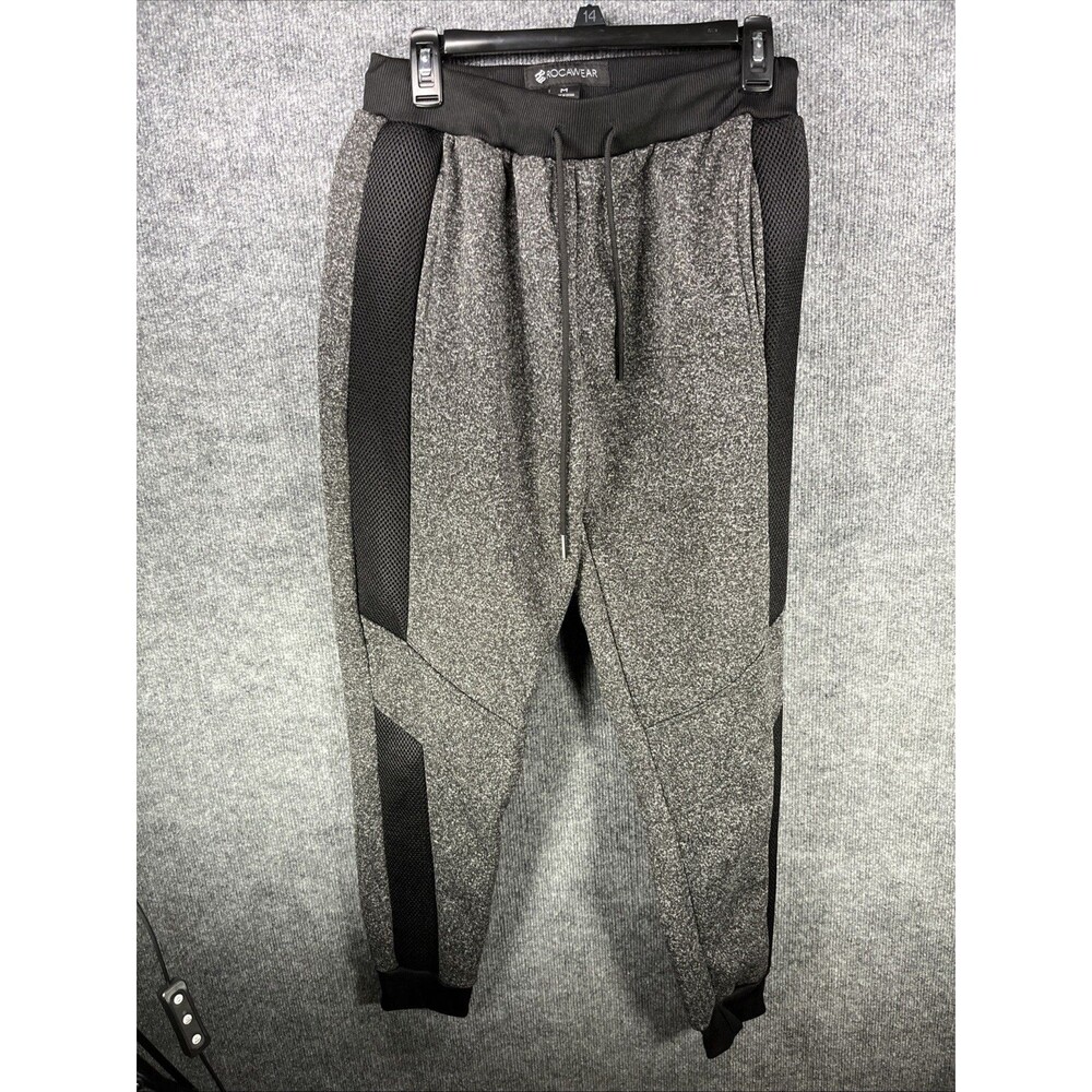 Rocawear Jogger Pants Men's Medium Black Grey